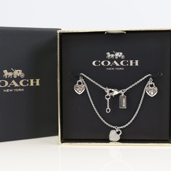 91403 PAVE TURNLOCK HEART BRACELET - Picture 3 of 8